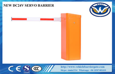 0.6S Sistem Barrier Gate Listrik Kecepatan Tinggi 24VDC Motor Servo Untuk Tol Plazza