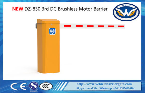 Traffic Light Hall Limit Car Park Entrance Barrier 24V DC Motor Speed ​​​​Adjustale