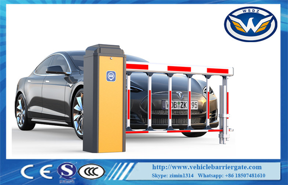 Jarak Jauh Otomatis Boom Barrier Gate Kecepatan Adjustable BLDC Motor 24V DC RFID Reader