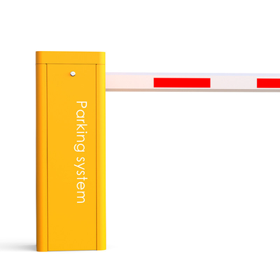 6 Meter Arm Automatic Boom Barrier Gate Kecepatan Cepat Gerbang Tempat Parkir Kebisingan Rendah