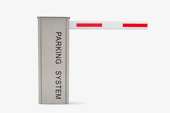 Vehicle Automatic Boom Barrier Gate Servo Motor SS 304 Untuk Sistem Parkir Cerdas