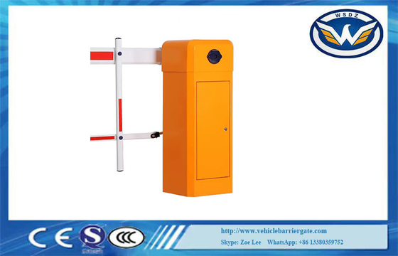 Intelligent CE Automatic Boom Barrier Gerbang Penghalang Pintu Masuk Kebisingan Rendah