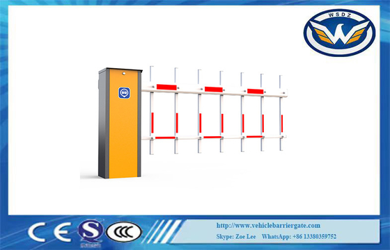 Vehicle Access Boom Barrier DC Brushless Motor Parking Security Barrier untuk hotel, gerbang tol, pusat perbelanjaan