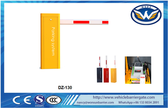 24VDC Brushless Motor Vehicle Barrier Gate Safety Boom Barrier Gate Untuk Tempat Parkir Mobil