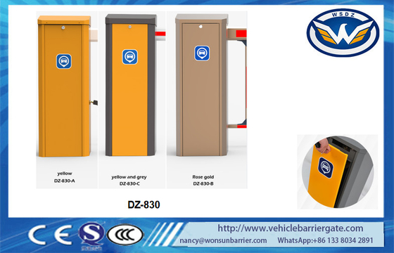 Parkir Kecepatan Cepat Boom Barrier Gate 24VDC Motor Tanpa Sikat Dengan Swing Out