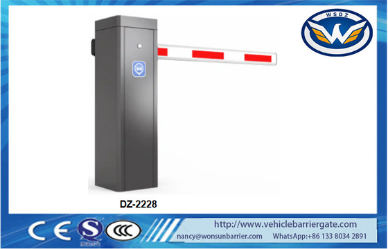 RS485 Non Spring Intelligent Parking Barrier Gate Dengan Kecepatan Disesuaikan