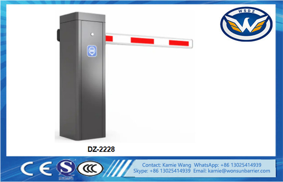 24V DC Brushless Motor Road Barrier Non Spring Intelligent Car Parking Barrier Gate