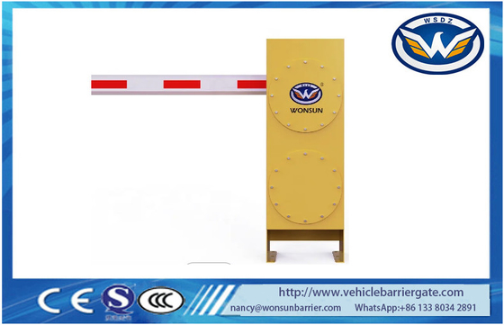 RS485 Inside Outside Waterproof Safety Road Barrier Vehicle Barrier Gate For Gas Station