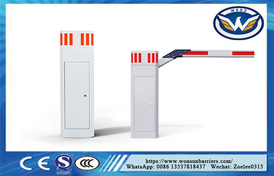 IP54 High Speed Toll Boom Barrier 0.6s-6s Suhu kerja -30°C~+65°C
