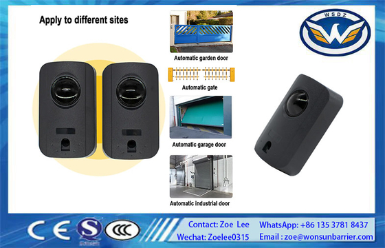 Detektor sinar inframerah untuk motor sliding gate 12/24V AC/DC Auto- Aligning 15m Sensing