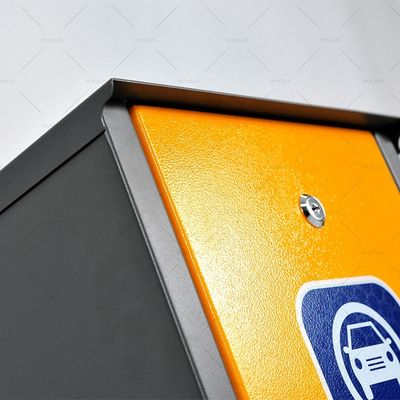 Penghalang tempat parkir yang sangat tahan lama untuk kisaran suhu yang luas -35C-65C dan kelembaban kerja ≤90%