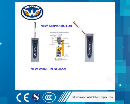 Gerbang Penghalang Kendaraan Cerdas, Gerbang Boom Otomatis Motor Servo