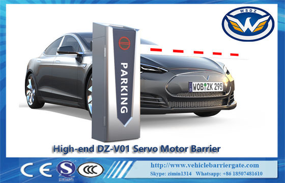 Sistem Manajemen Tempat Parkir Baterai Cadangan Servo DC 24V Parking Barrier Gate