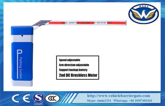 Bidirection Parking Barrier Gate DC24V Brushless Motor Traffic Boom Barrier