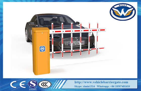 Anti Tabrakan Otomatis Boom Barrier RS485 24VDC Brushless Motor Dengan Loop Detector