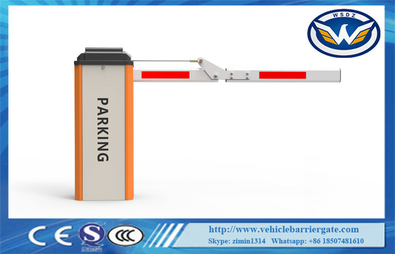 Folding Arm Traffic Barrier Gate Dua Rentang Kecepatan 1.2s DC Brushless Motor Dengan RS485
