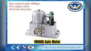 Pembuka Motor Gerbang Geser Tugas Berat 1800KG