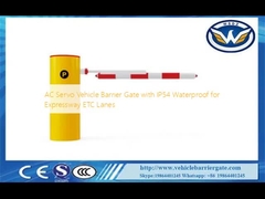 AC Servo Vehicle Barrier Gate dengan IP54 Waterproof untuk Expressway ETC Lanes